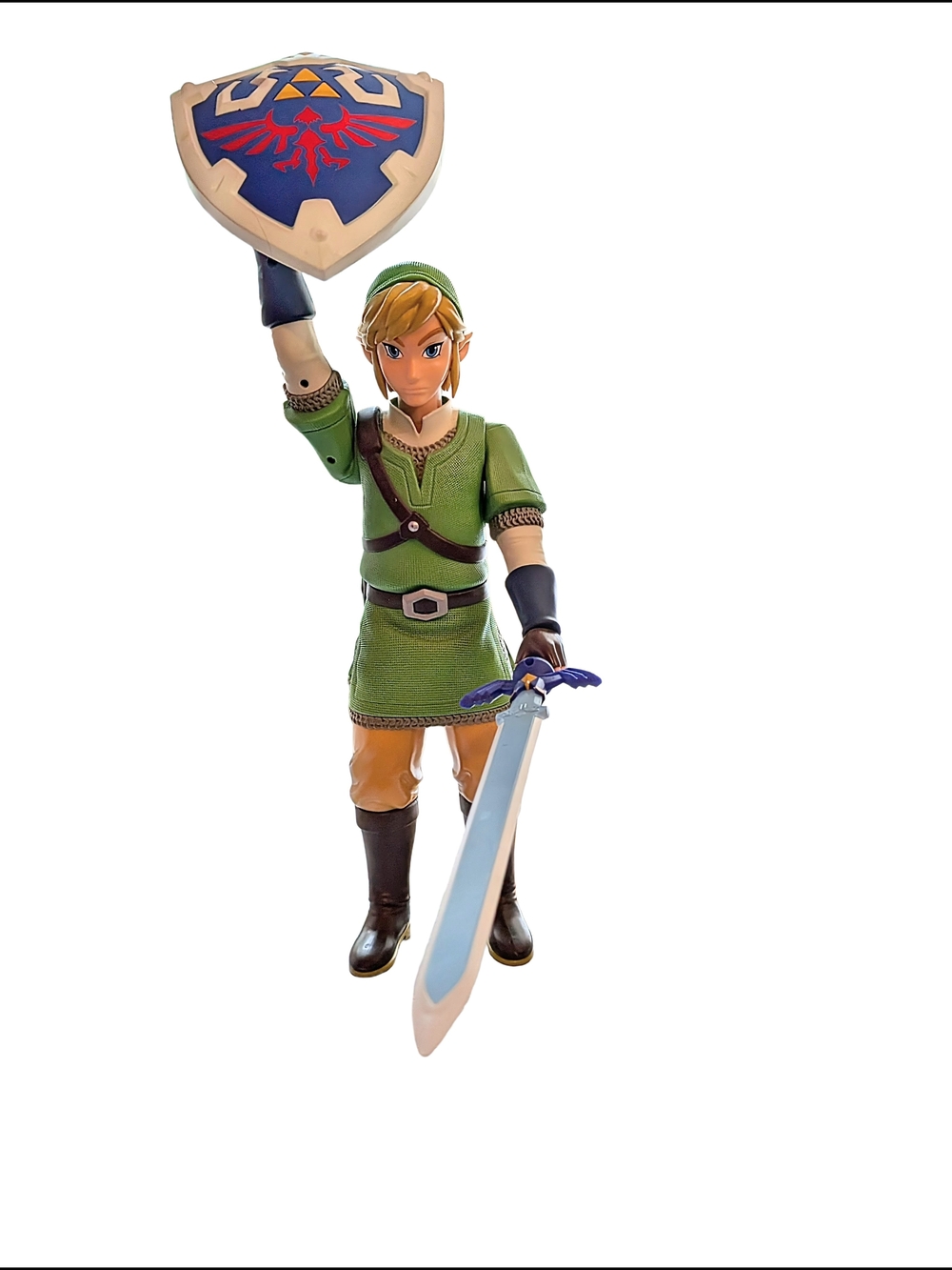 20" Link Action Figure with Blue Hylian Shield and Sword